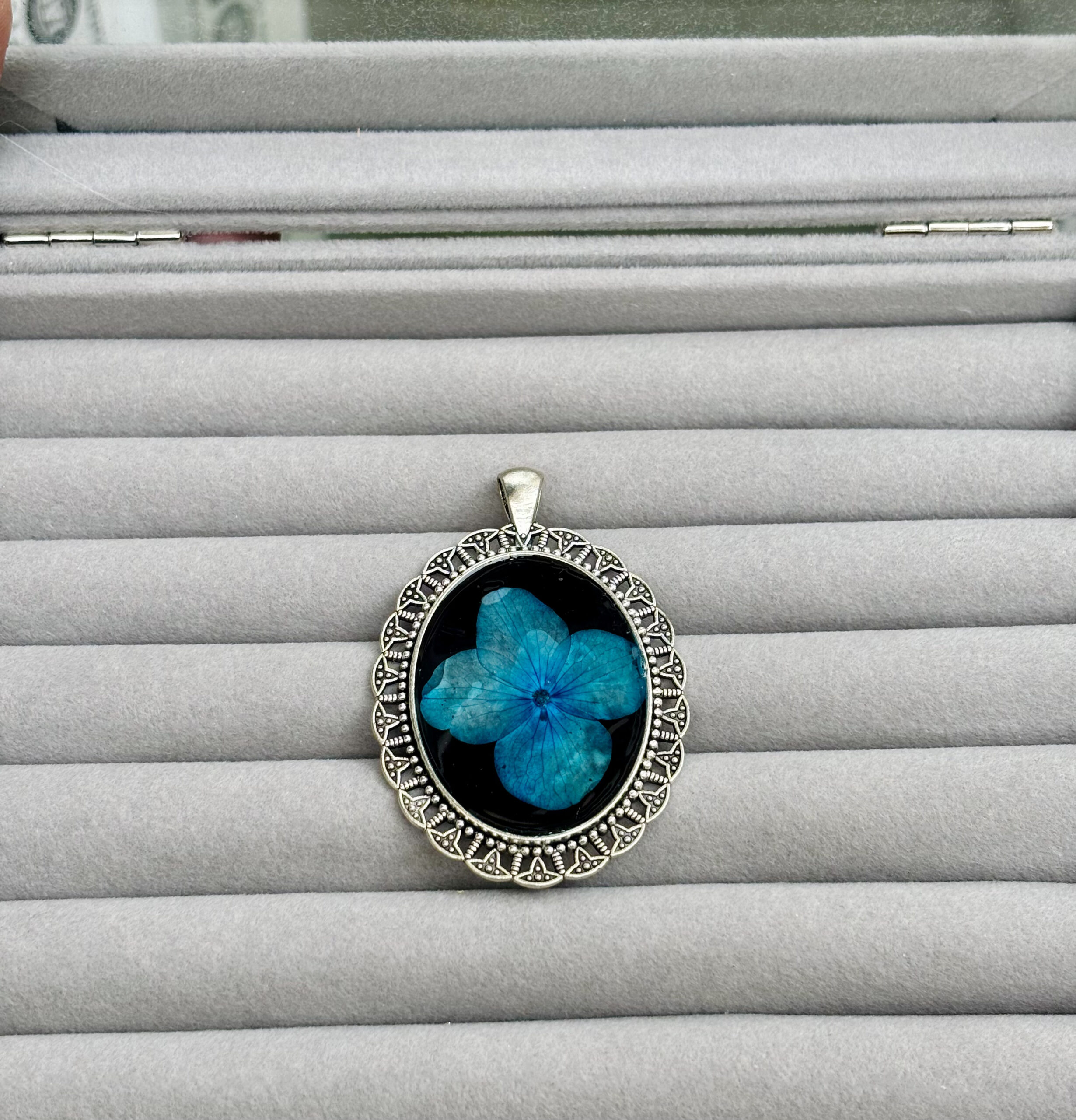 Blue Hydrangea-Vintage