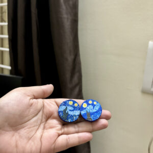 Starry Night Ear Stud