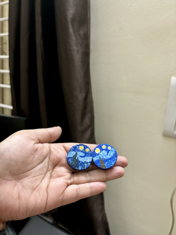 Starry Night Ear Stud