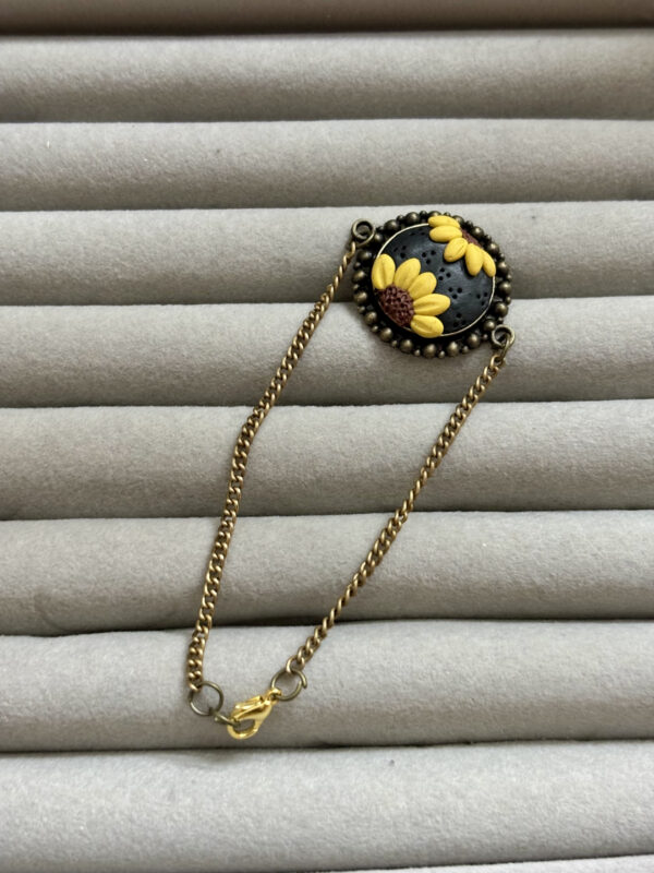 Sunflower Chain Bracelet