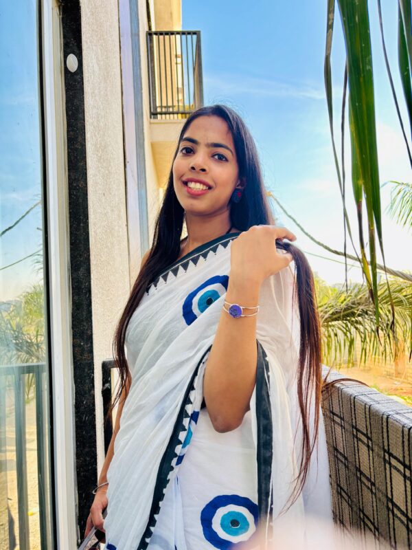 Evil Eye Saree - Image 3