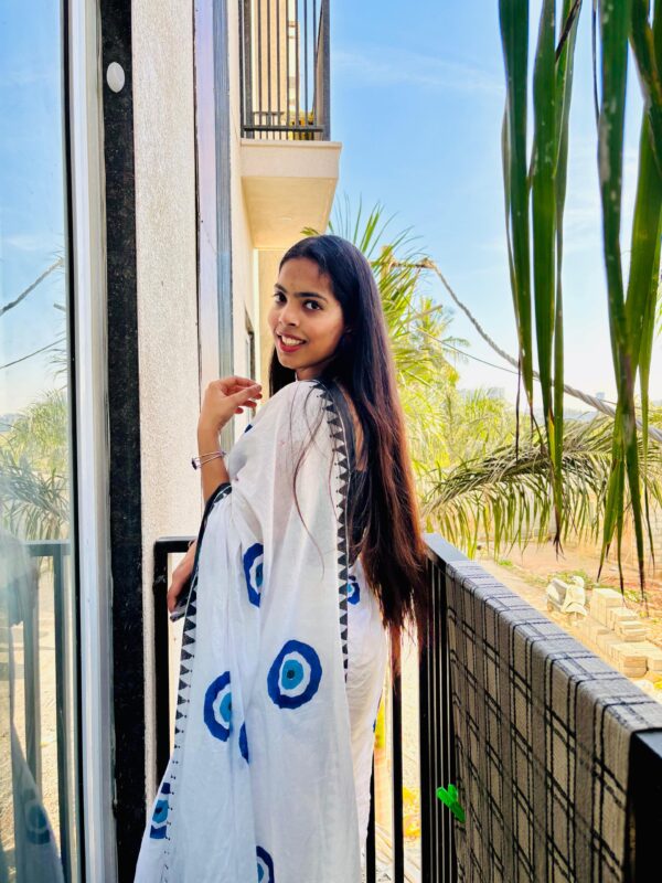 Evil Eye Saree - Image 2