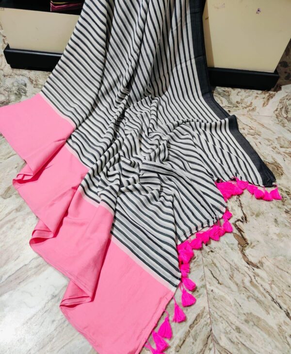 Mulmul Cotton Saree 10