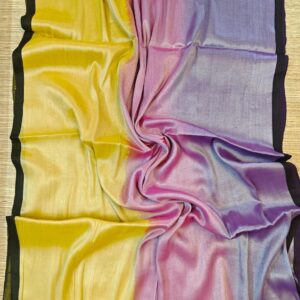 Lilac Ombre Raga Tissue Saree