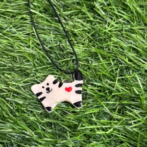 Cat in Love Pendant