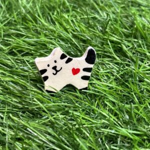 Cat in Love Finger Ring