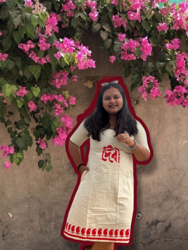 Debi Handblock Printed Dress