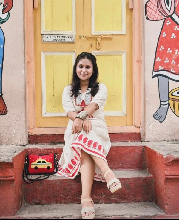Debi Handblock Print Dress - Image 5