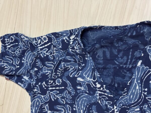 Paakhi Indigo Wrap Top - Image 4