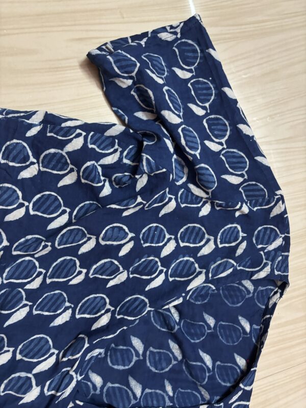 Aam Indigo Wrap Top - Image 8