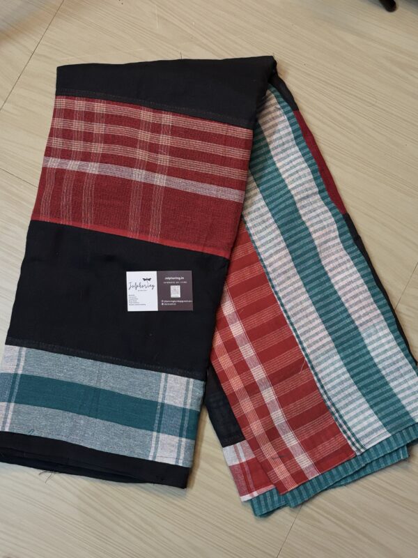 Shonar Kathi Gamcha Applique Saree