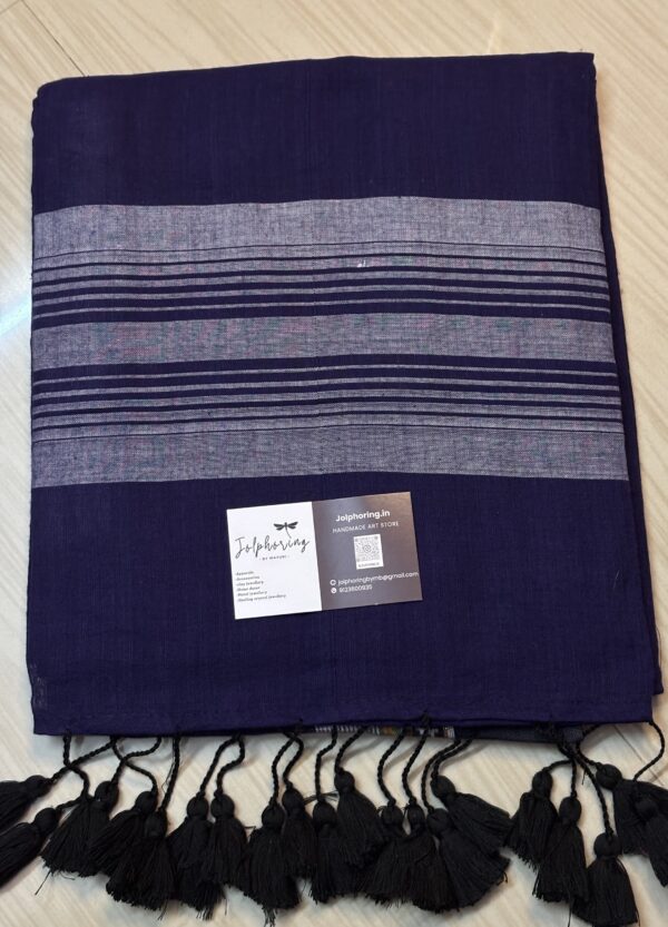 Neel Jhora- Phulia Taant Saree - Image 4