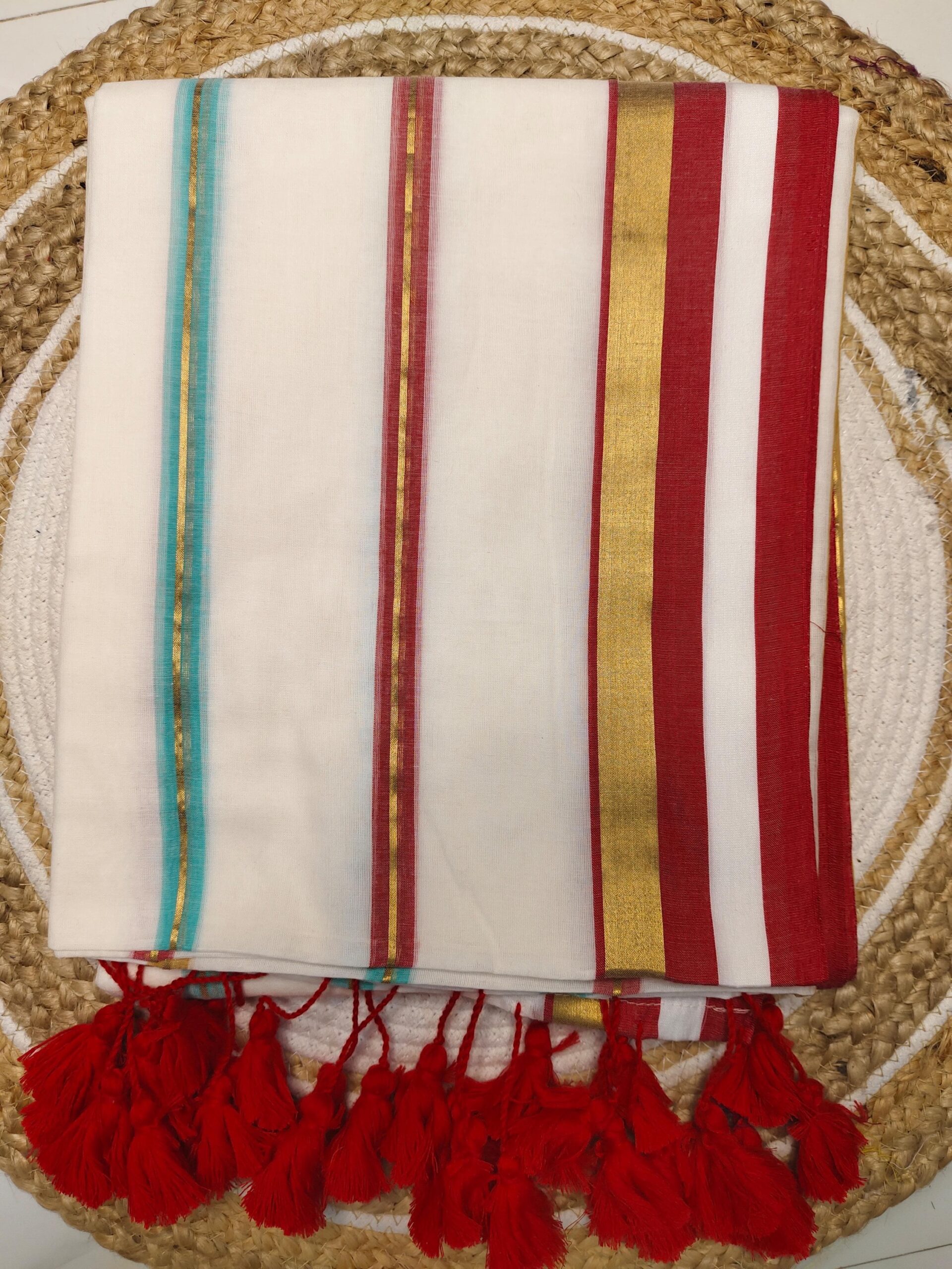 Shubhra Saree (White) - Image 3