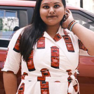 Daakghor Block Print Dress