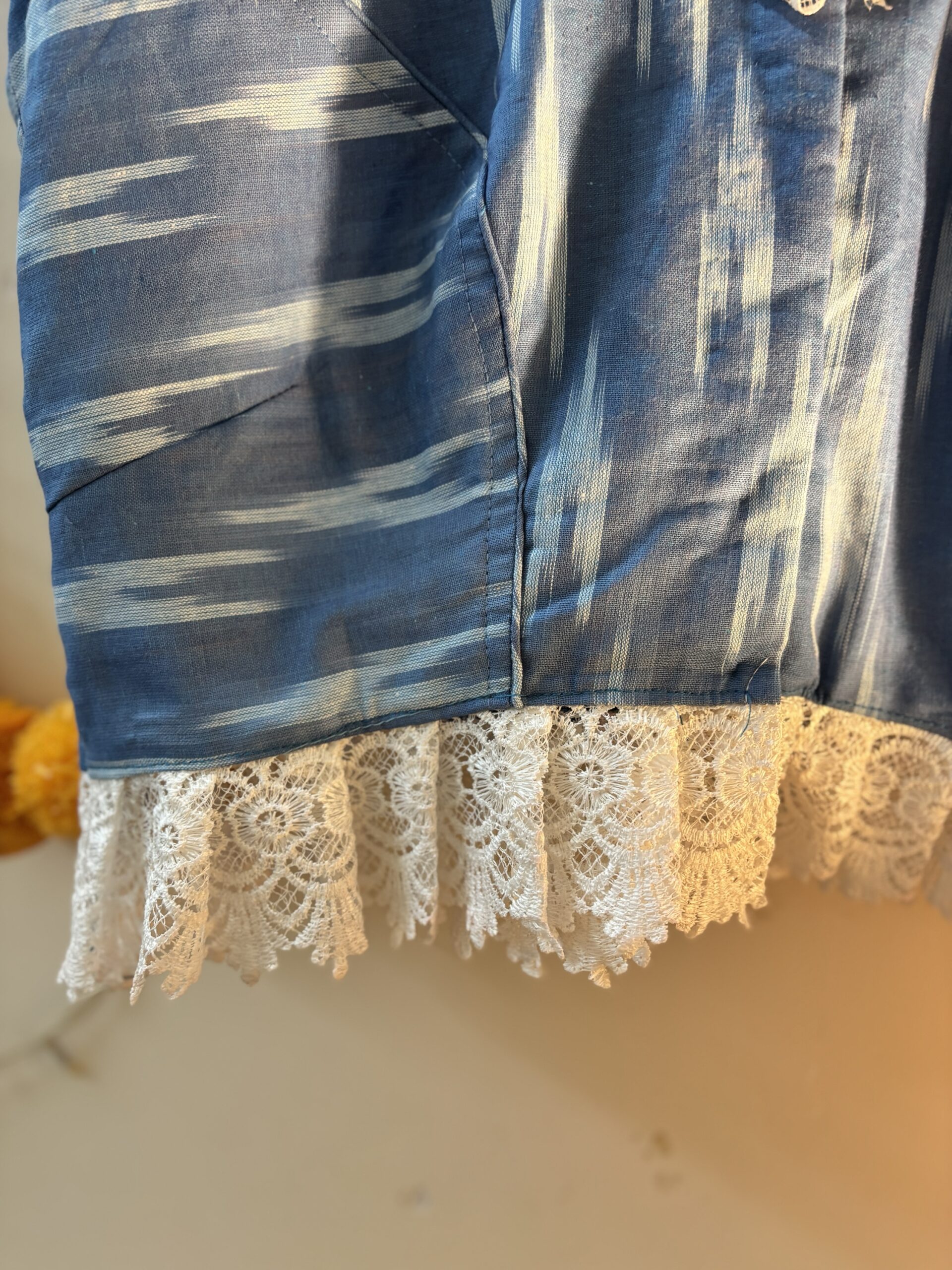 Megh- Vintage Ikkat Blouse