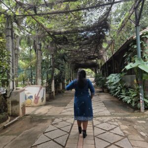 Neelanjana Jamdani Blockprint Dress