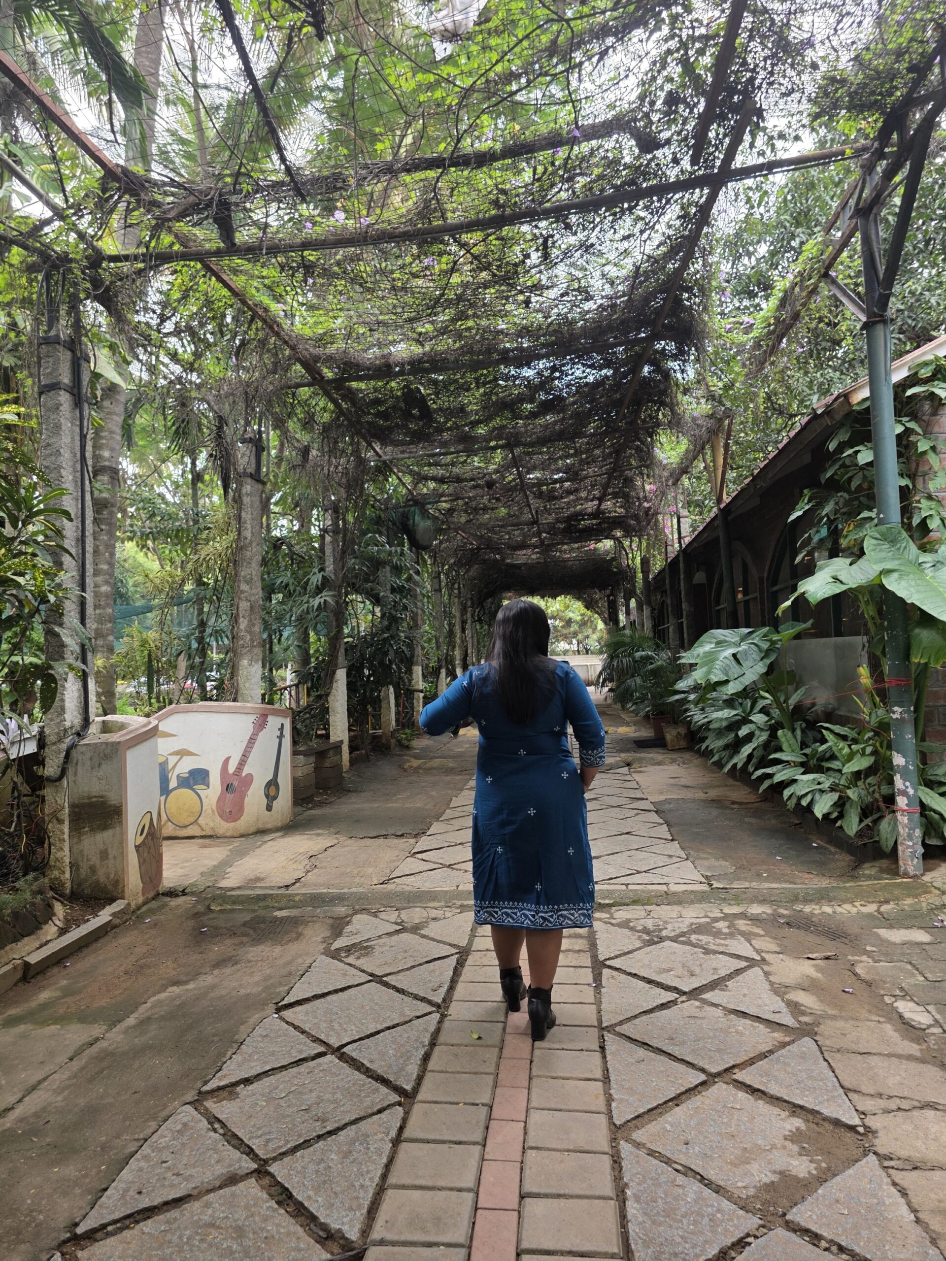 Neelanjana Jamdani Blockprint Dress