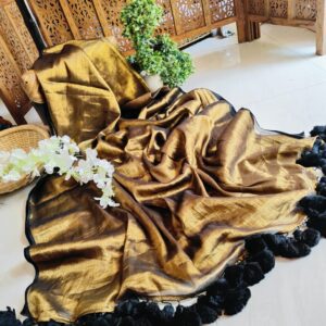 Antique Gold Raga Saree