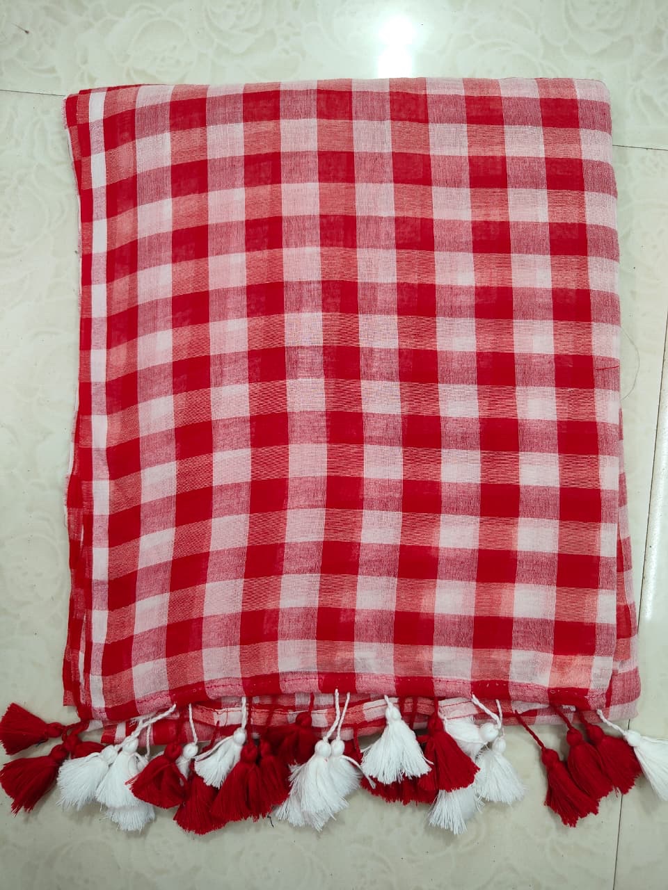 Abir Mulmul Saree - Image 2