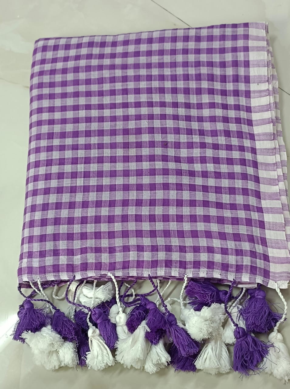 Bela Mulmul Saree - Image 3