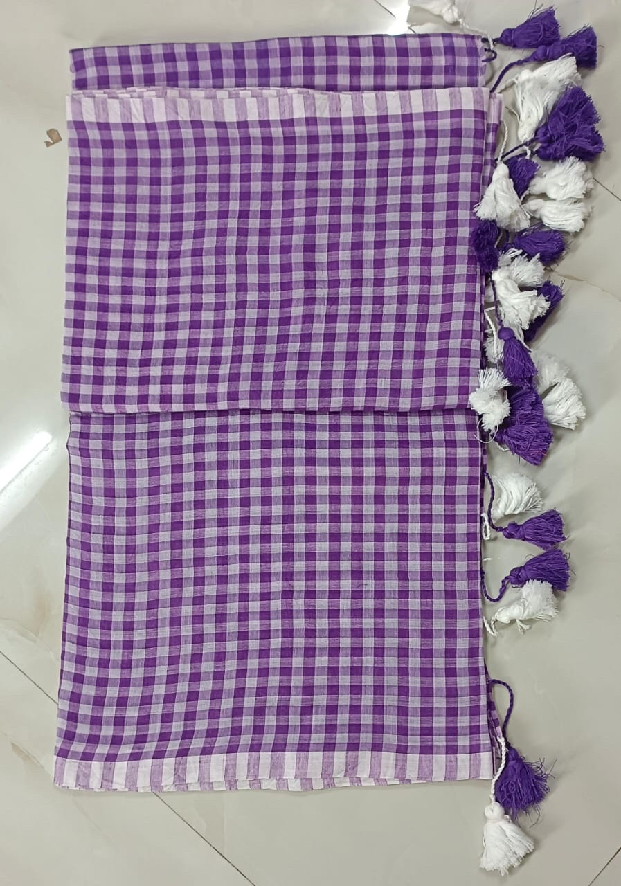 Bela Mulmul Saree - Image 2