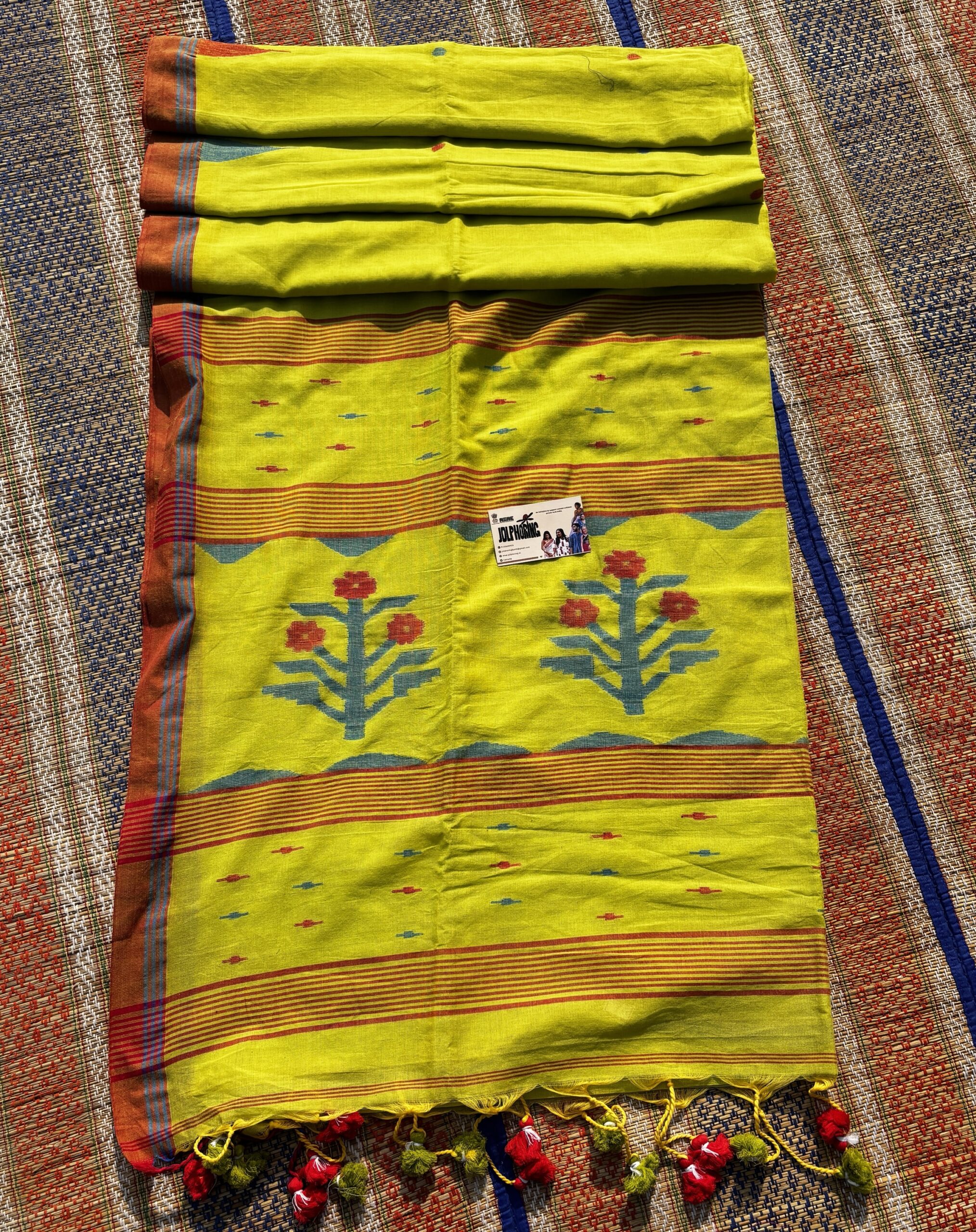 Prabhat Sabuj Jamdani - Image 7