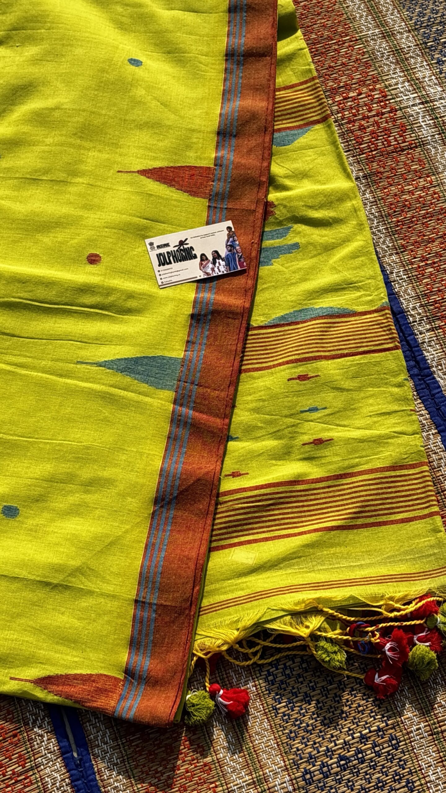 Prabhat Sabuj Jamdani - Image 3