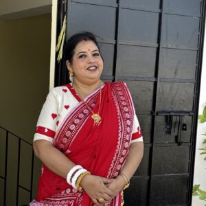 Mekhla Rohi Saree-Red