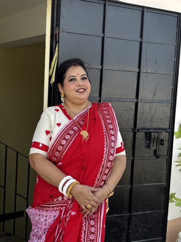 Mekhla Rohi Saree-Red