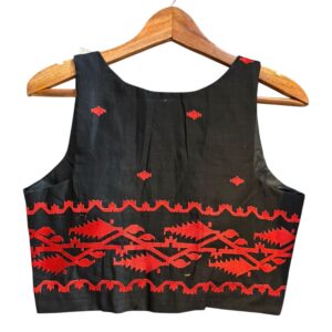 Black Ember Halterneck Blouse