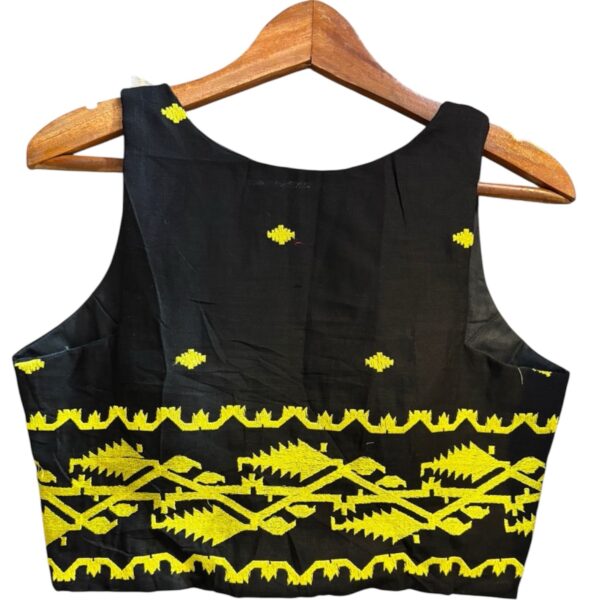 Black Aura Halterneck Blouse