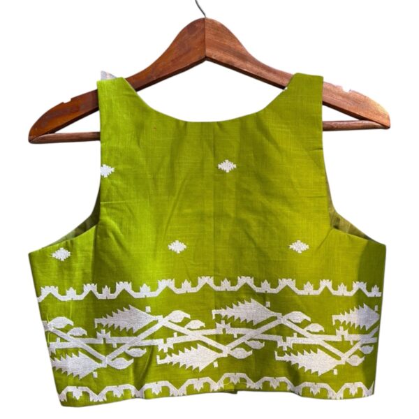 Hariyaali Halterneck Blouse