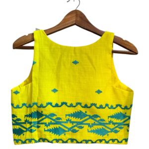 Citrus Zest Halterneck Blouse