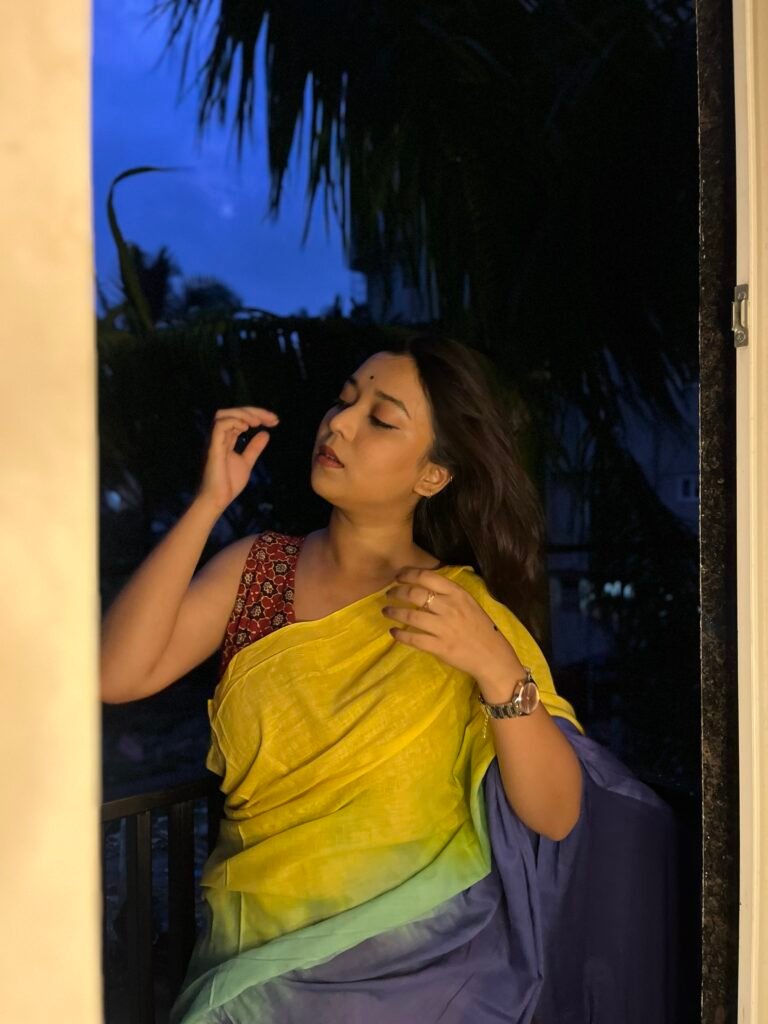 Aamchi Ombre Saree