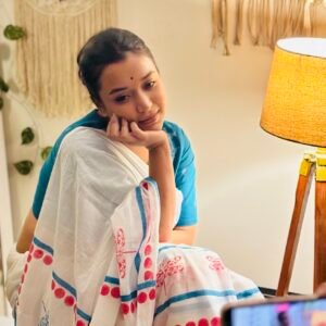 Jolphoring Block Print Saree
